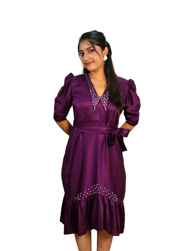 PEARL PETAL DRESS
