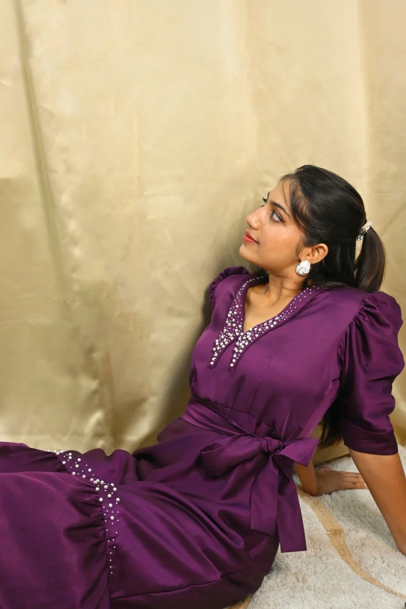 PEARL PETAL DRESS - Image 4