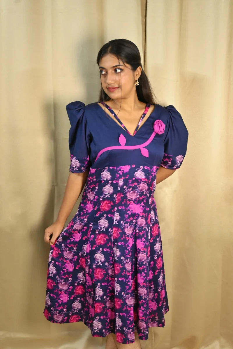 MIDNIGHT GARDEN DRESS - Image 4