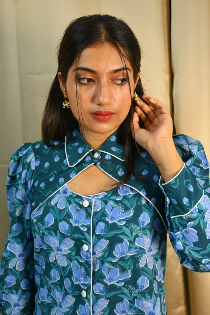 MIDNIGHT BLOOM SHIRT - Image 2