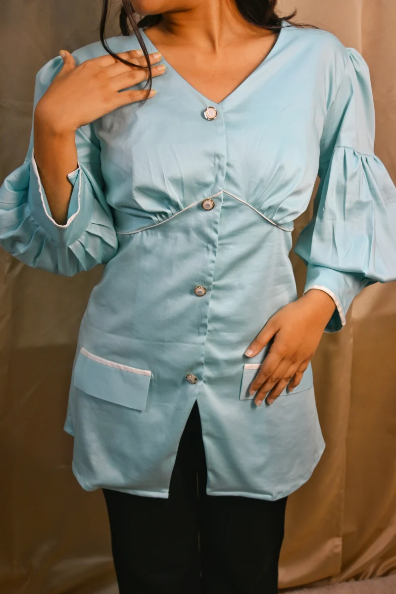 ICE BLUE TOP - Image 4