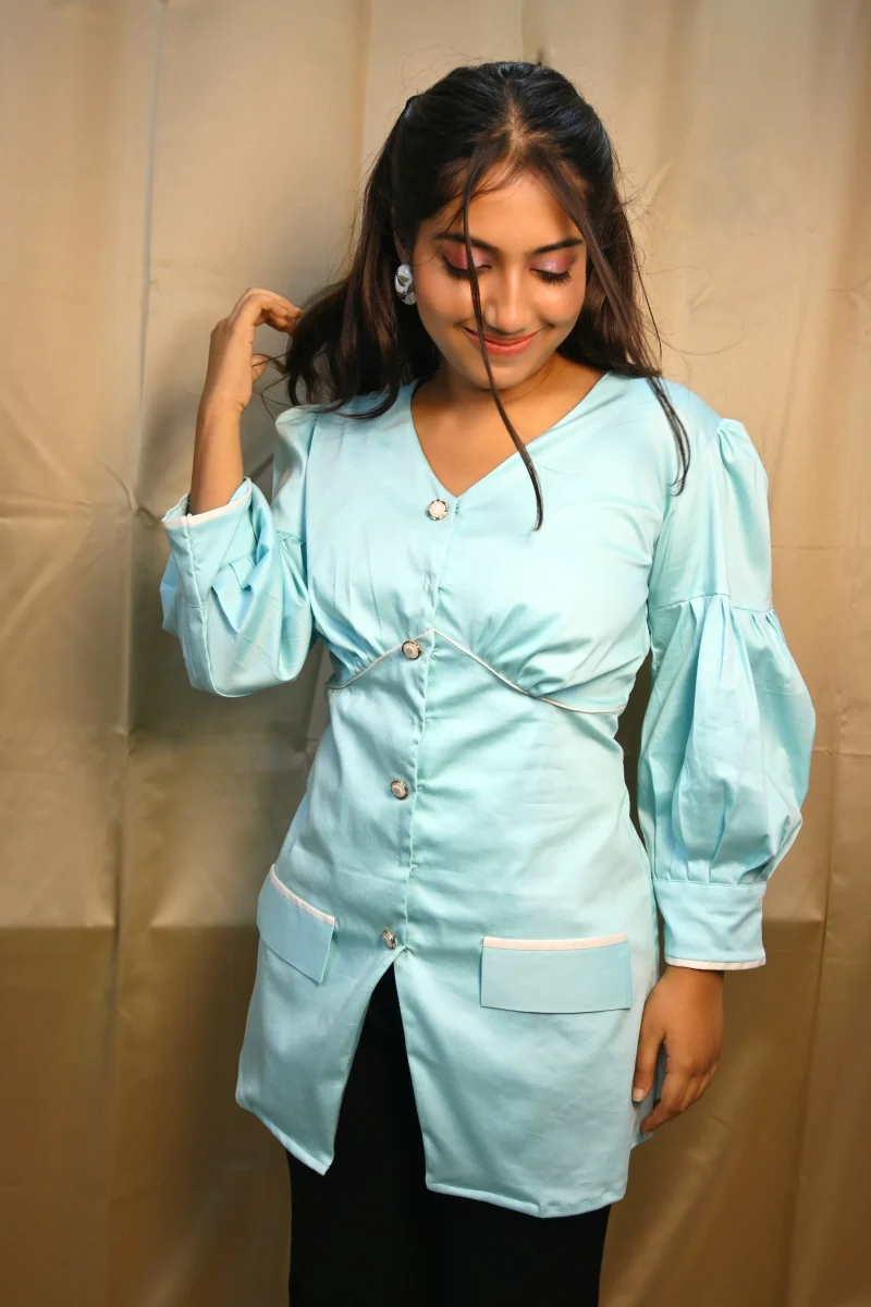 ICE BLUE TOP - Image 2