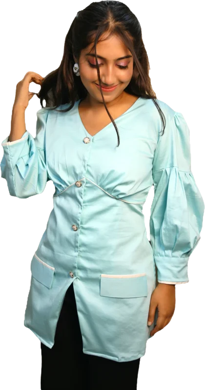 ICE BLUE TOP