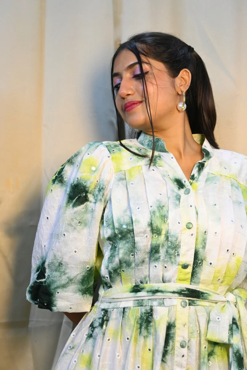 ZEN GARDEN TIE-DYE DRESS - Image 3